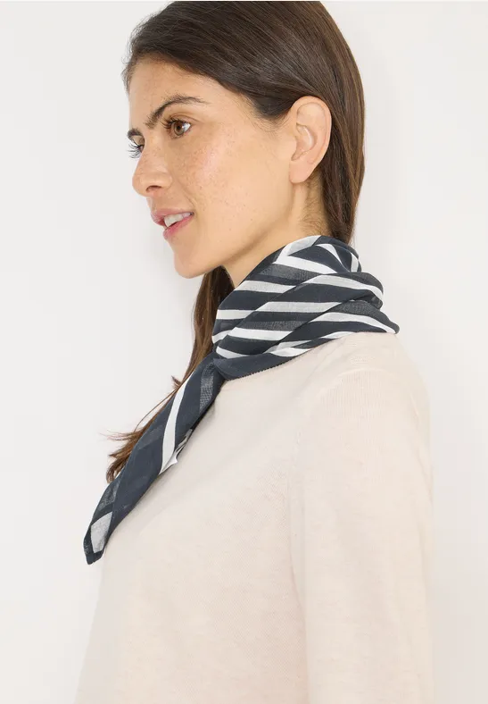 Gemustertes Bandana universal blue