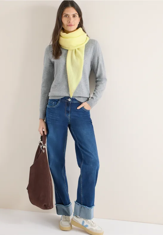 Foulard triangulaire iced yellow