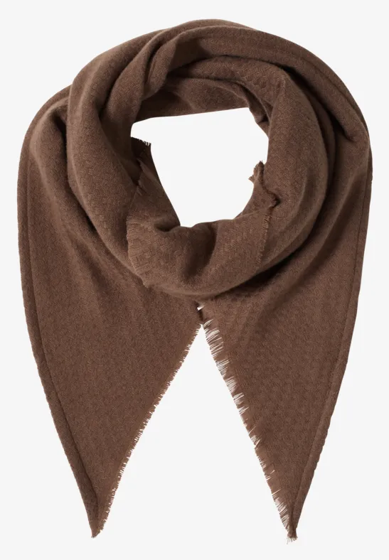 Foulard triangulaire urban taupe