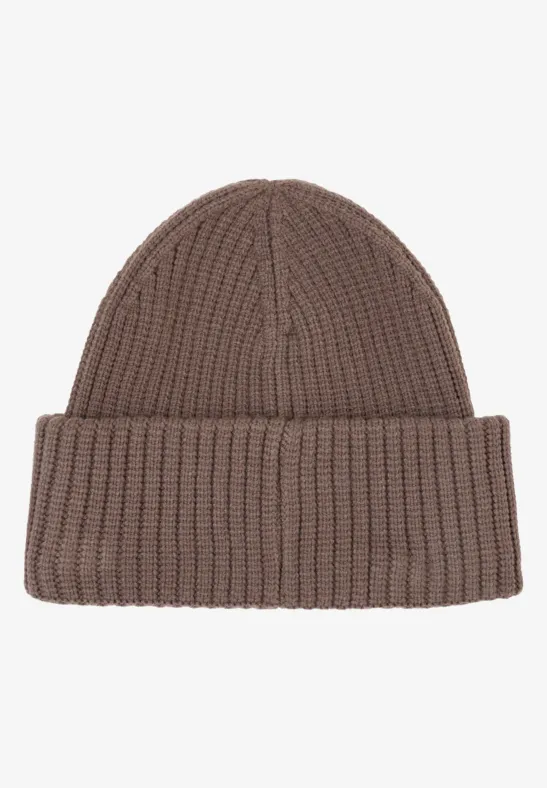 Beanie in Unifarbe urban taupe