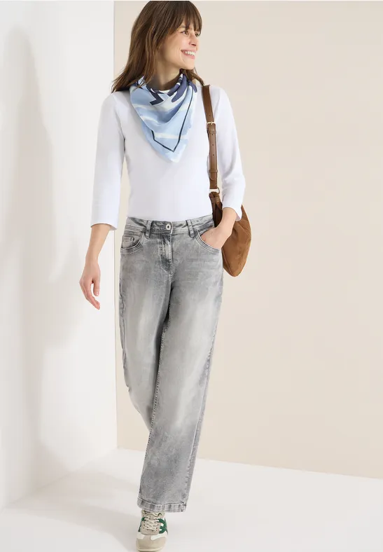 Bandana mit Print und Wording sporty denim blue