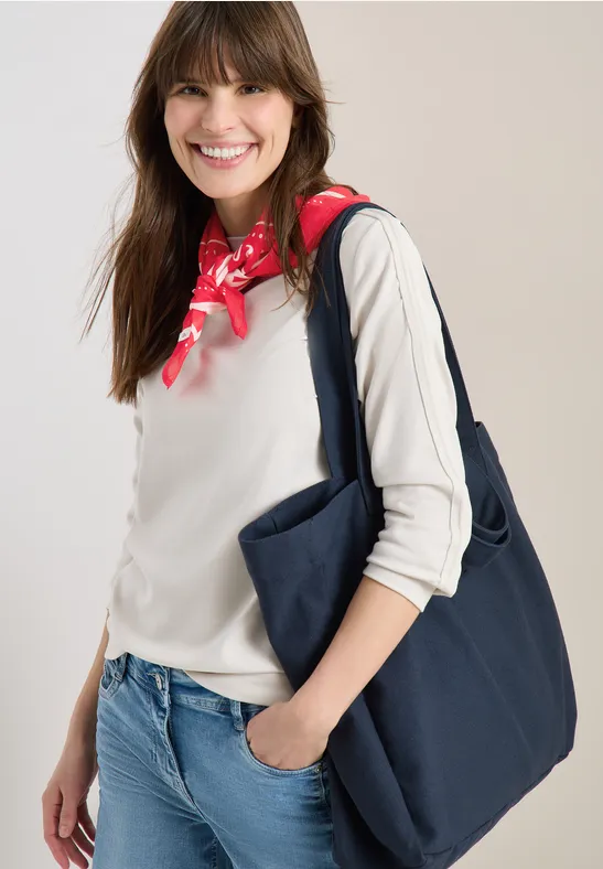 Bandana mit Print und Wording glazed apple red