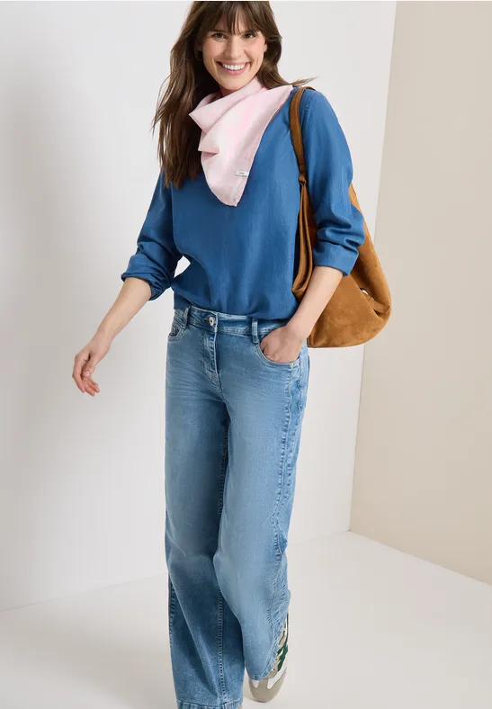 Bandana mit Print und Wording light blush rose