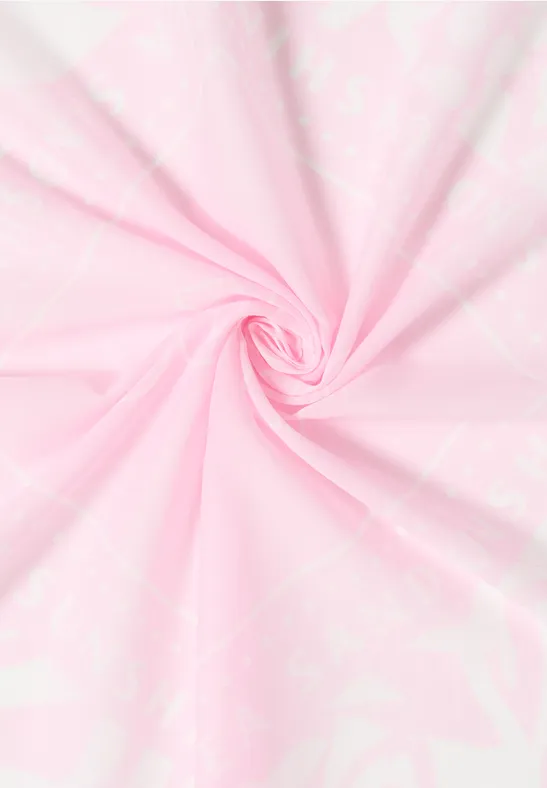 Bandana mit Print und Wording light blush rose