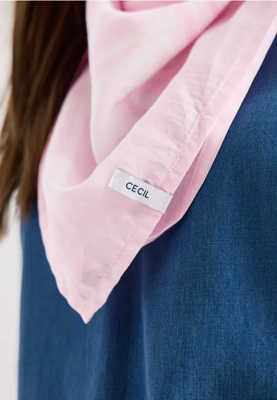 Bandana mit Print und Wording light blush rose