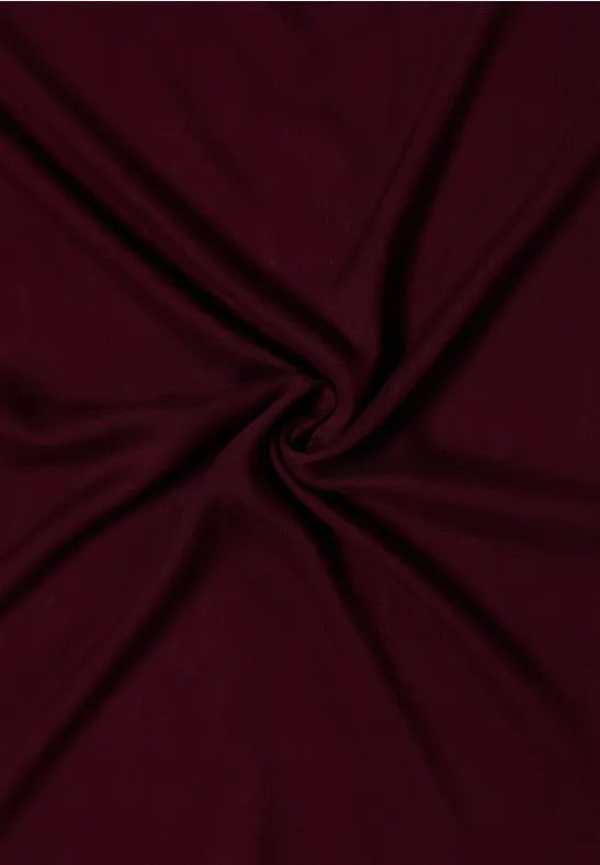 Echarpe tube unie red wine