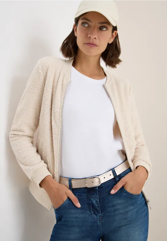 Ceinture en cuir brillant null