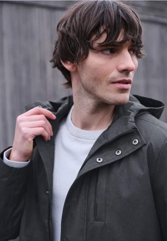 Veste mélangée ash grey melange