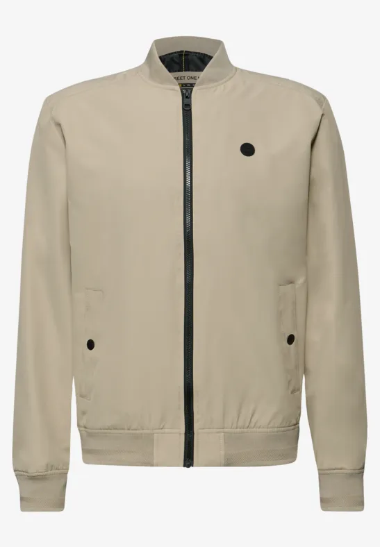 Robuuste blouson sandy beige