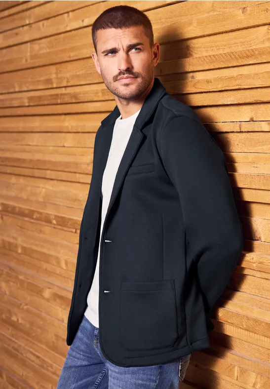 Veste piquée Scuba nightwalk blue