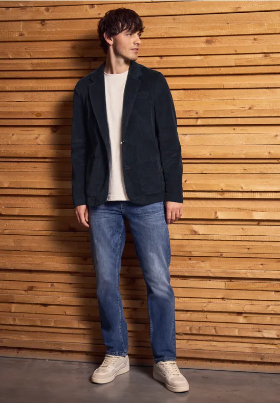 Cord Sakko nightwalk blue