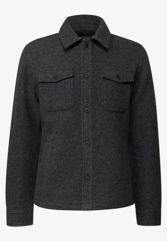 Survêtement en laine ash grey melange