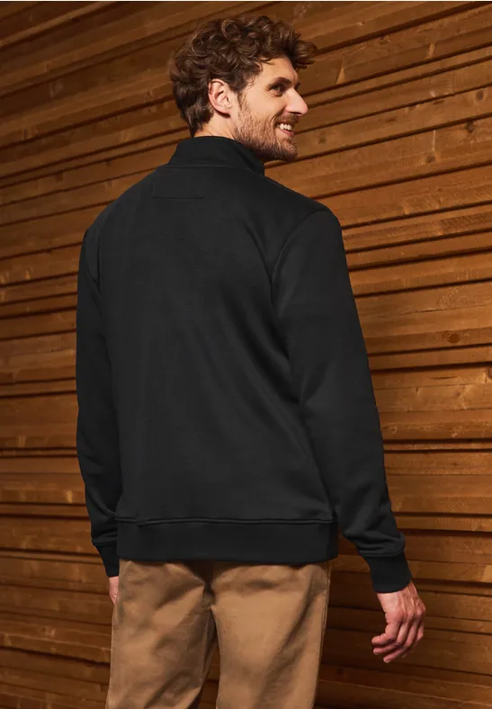 Jacke mit 3D-Struktur Black