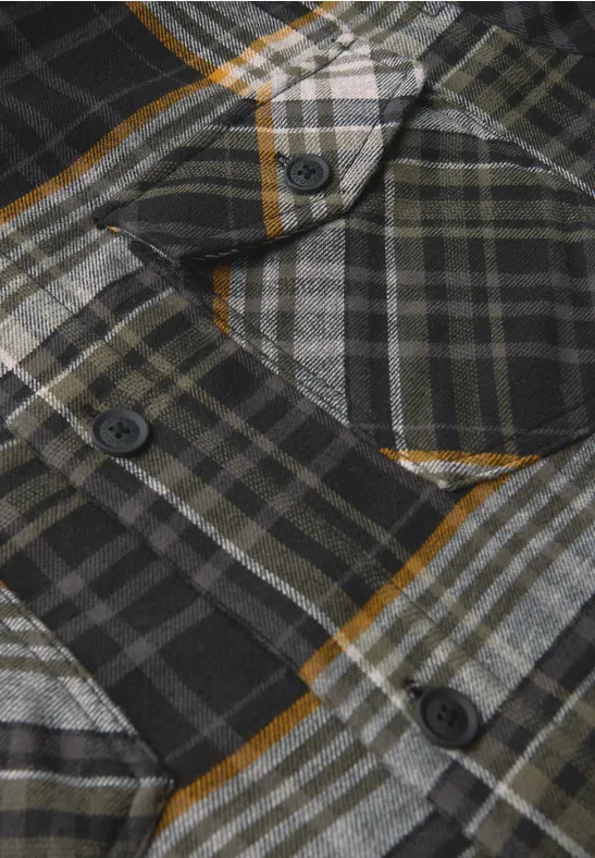 Overshirt w kratę null