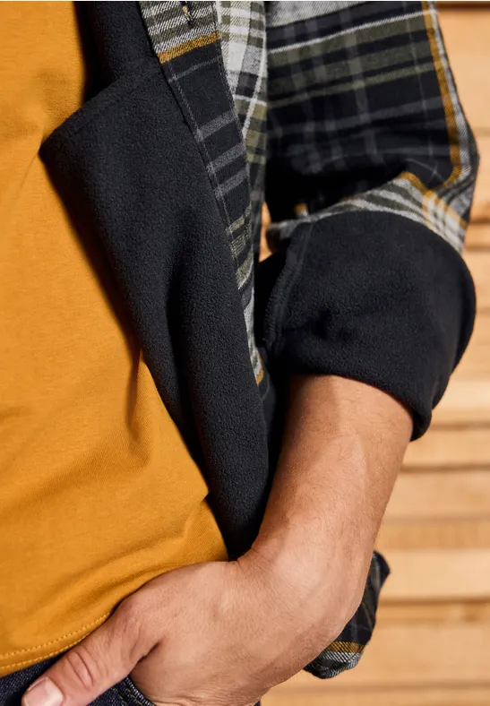 Overshirt w kratę null