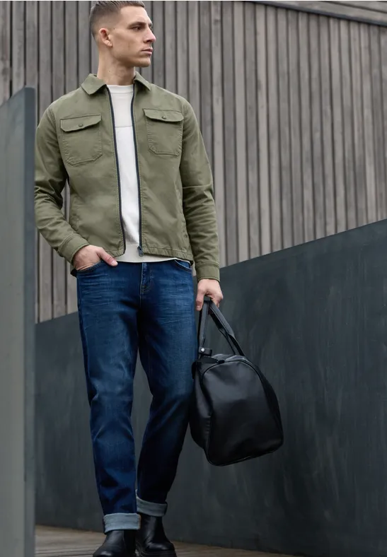 Survêtement au look délavé rustic green