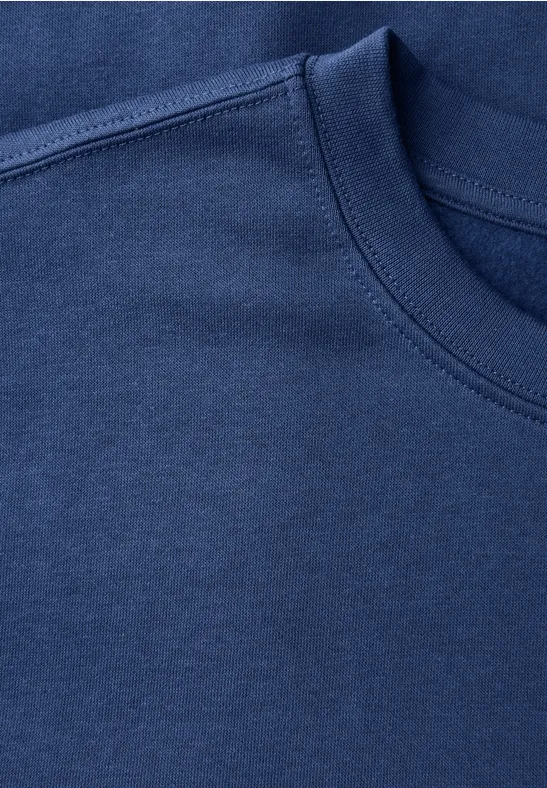 Crewneck Sweatshirt azure blue