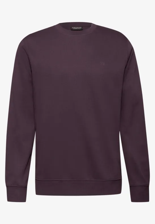Crewneck Sweatshirt bordeaux red