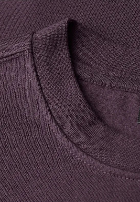 Crewneck Sweatshirt bordeaux red