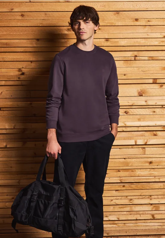 Crewneck Sweatshirt bordeaux red