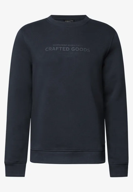 Softes Sweatshirt mit Print night blue