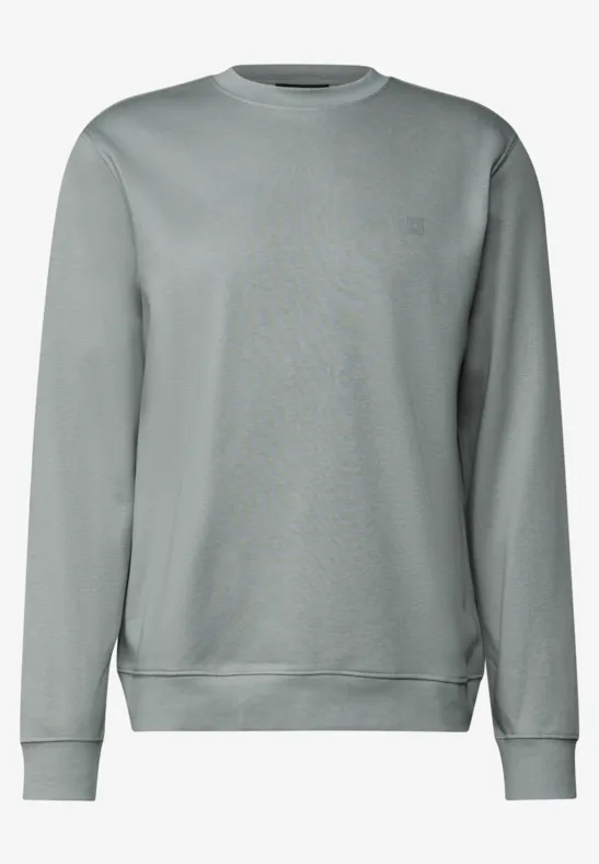 Crewneck Sweatshirt silver green