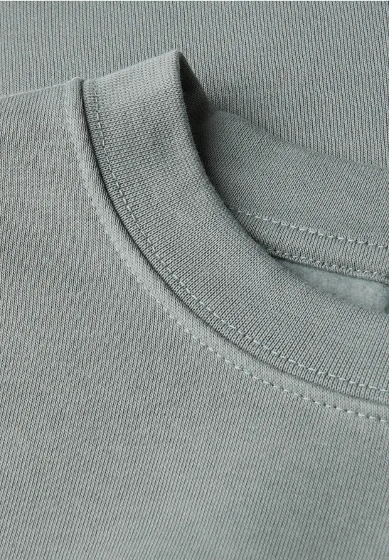 Crewneck Sweatshirt silver green