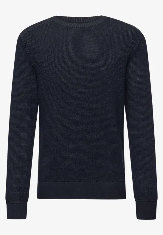 Two Tone Pullover nightside blue