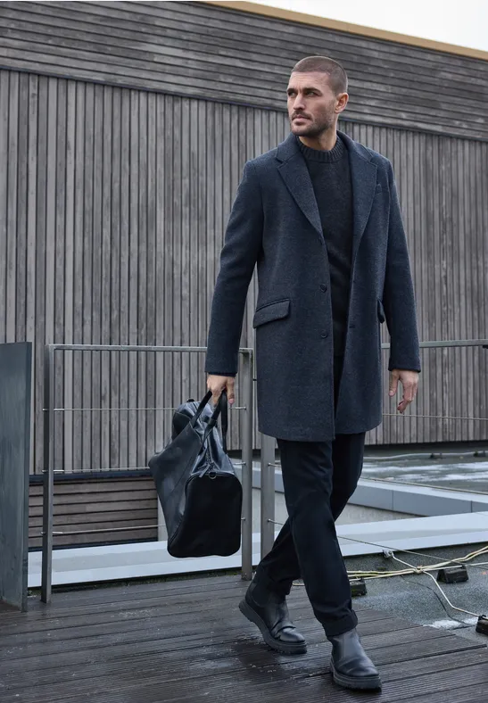 Pull en laine nightside blue