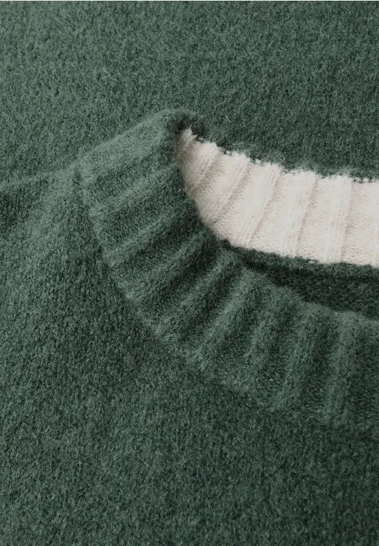 Pullover mit Woll-Anteil soft olive green