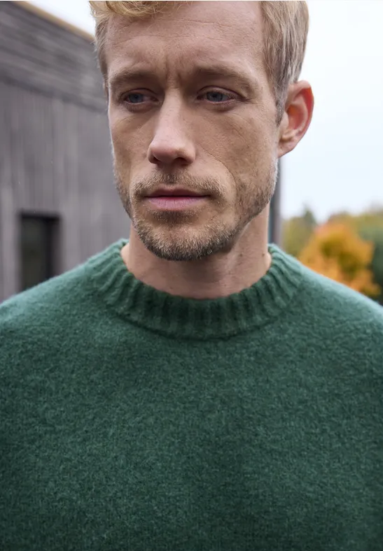 Pullover mit Woll-Anteil soft olive green