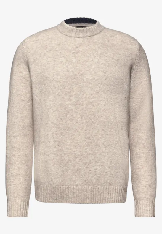 Pullover mit Woll-Anteil frost beige