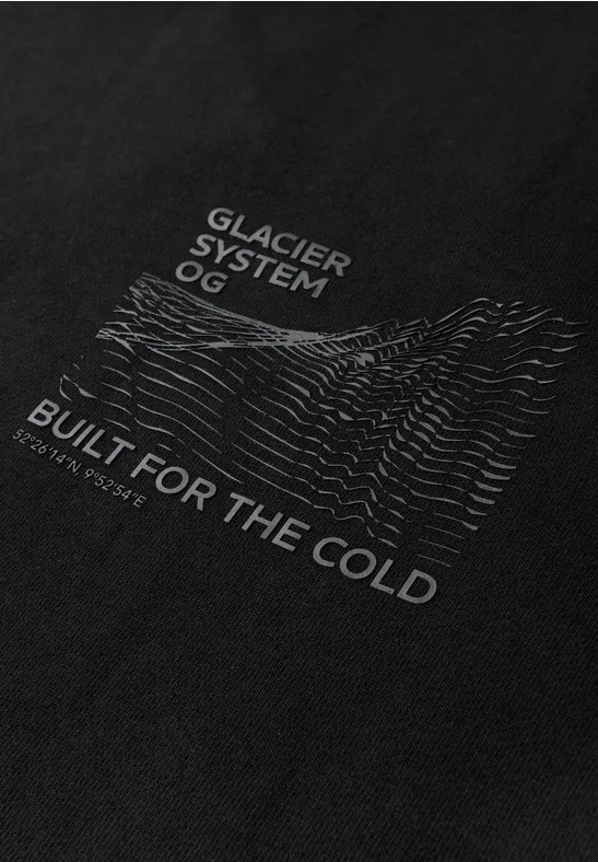 Sweatshirt mit Detailprint Black