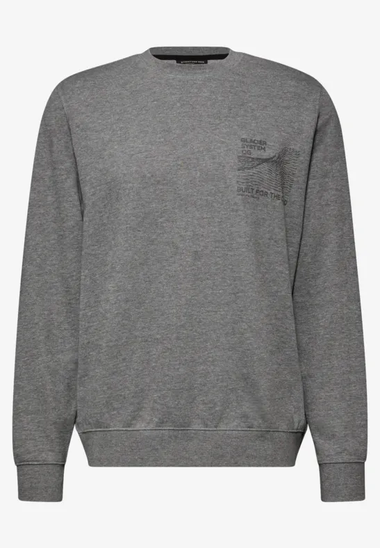 Sweat-shirt avec imprimé détaillé null