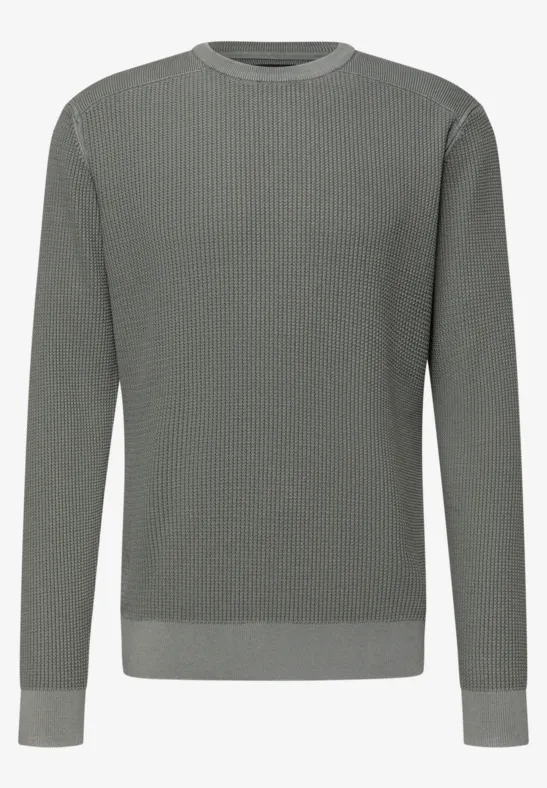 Pull à look délavé dusty mint