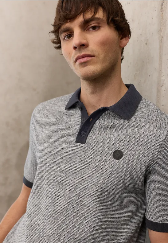 Pull à manches courtes dark ink blue