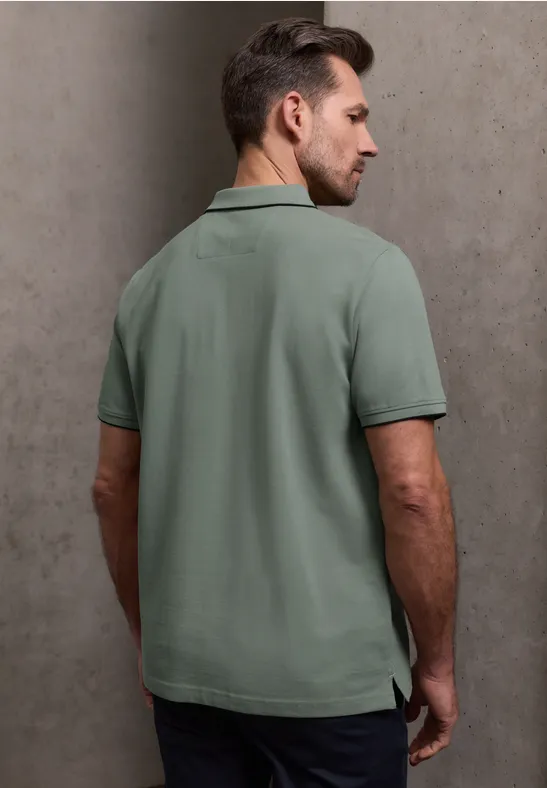 Basis poloshirt dusty mint