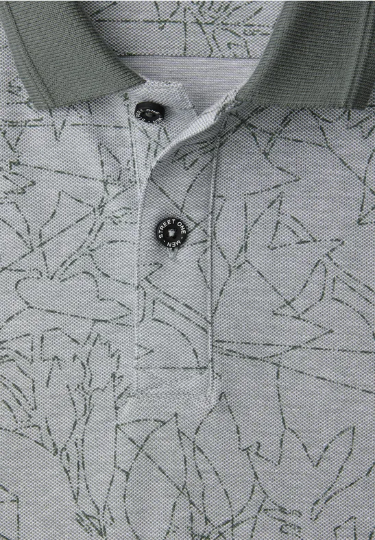 Koszulka Polo Oxford dusty mint