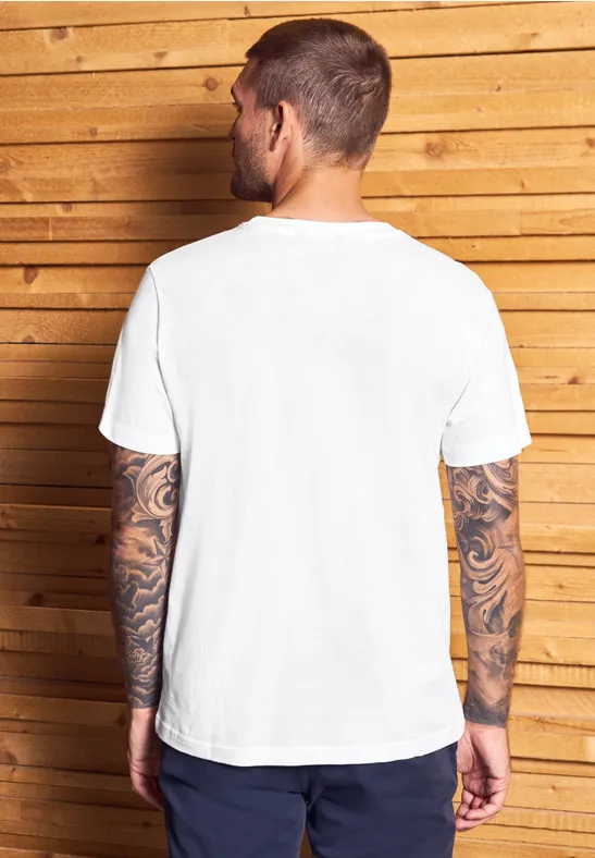Zacht Shirt met tekst bright white
