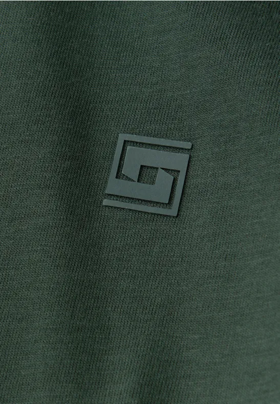 Zacht shirt met lange mouwen soft olive green