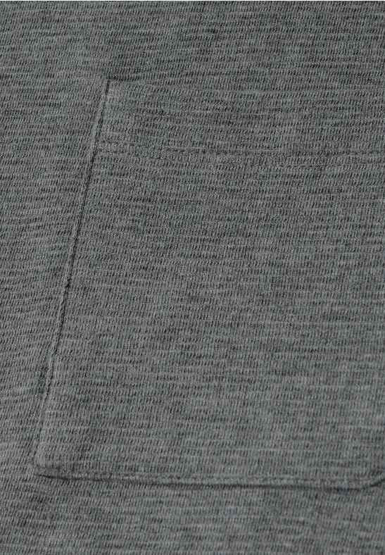 Ottoman Langarmshirt metal grey melange