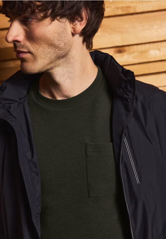 Ottoman Langarmshirt dark olive green
