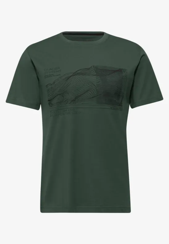 Basic Shirt met print aan de voorkant null