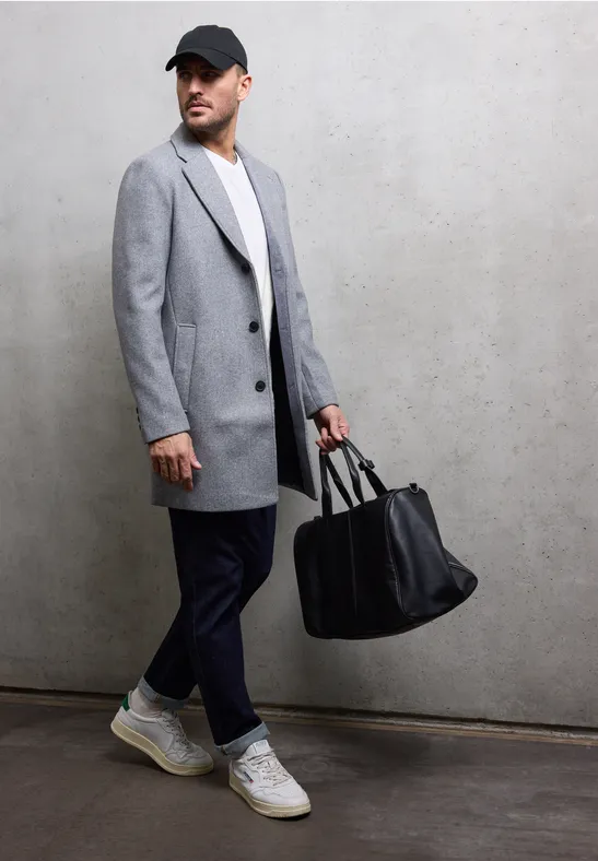 T-shirt basique à col en V White