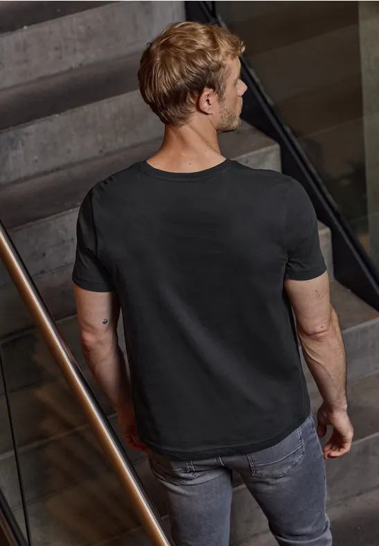 Basic V-Neck T-Shirt Black