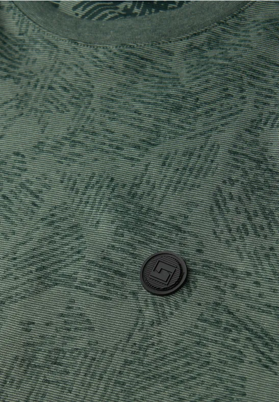 T-shirt à motifs timeless green