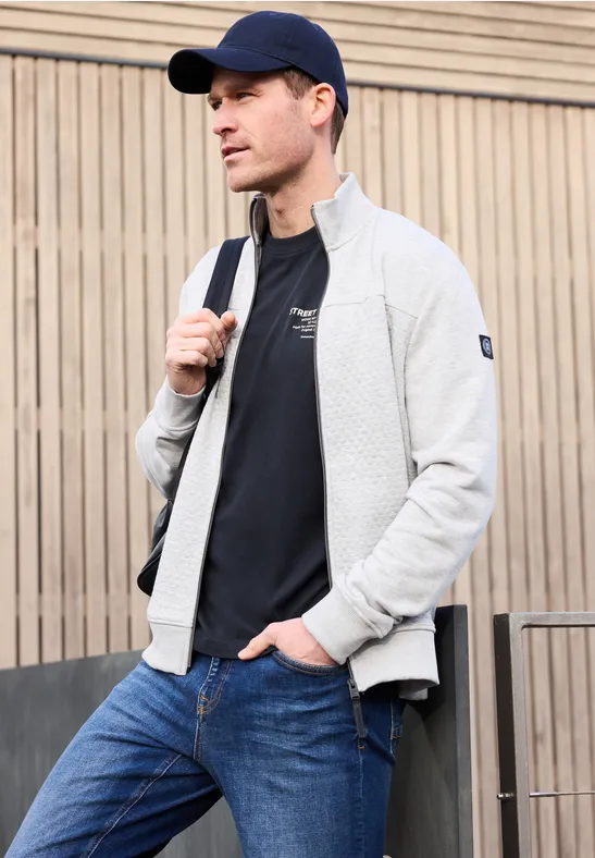 T-Shirt mit Logo-Print dark ink blue