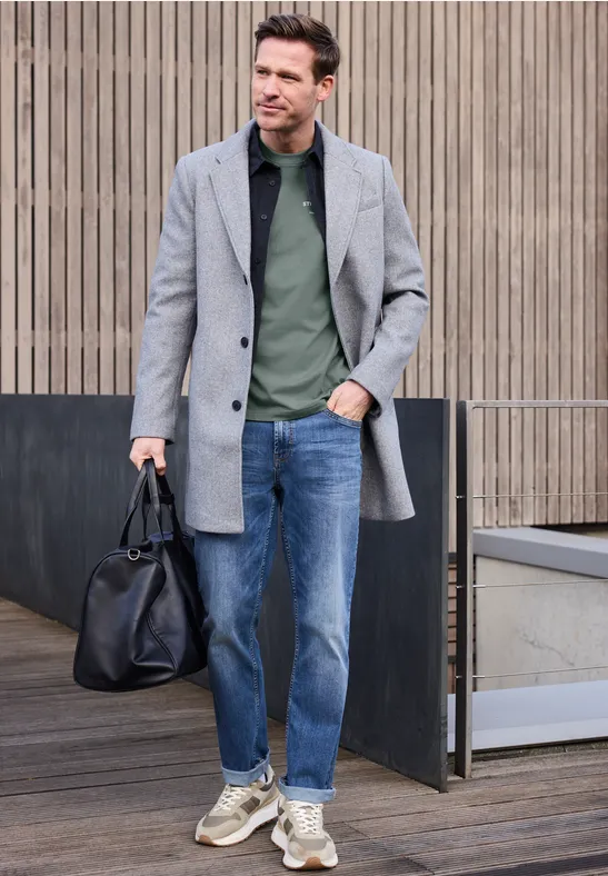 T-shirt avec logo imprimé dusty mint