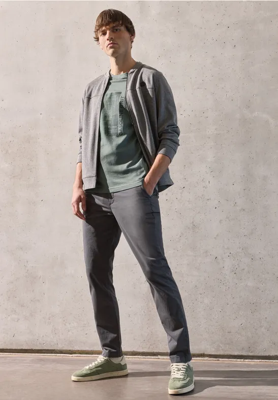 T-shirt avec impression sur le devant dusty mint