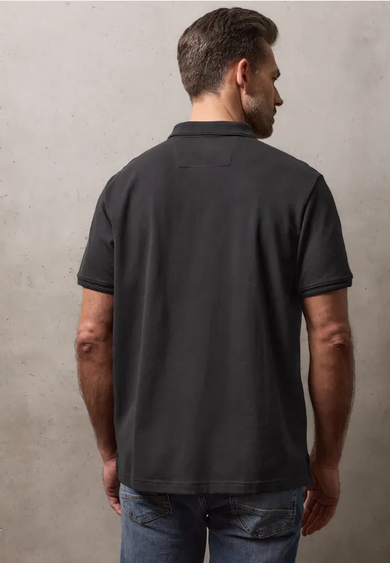 Polo de base basic black